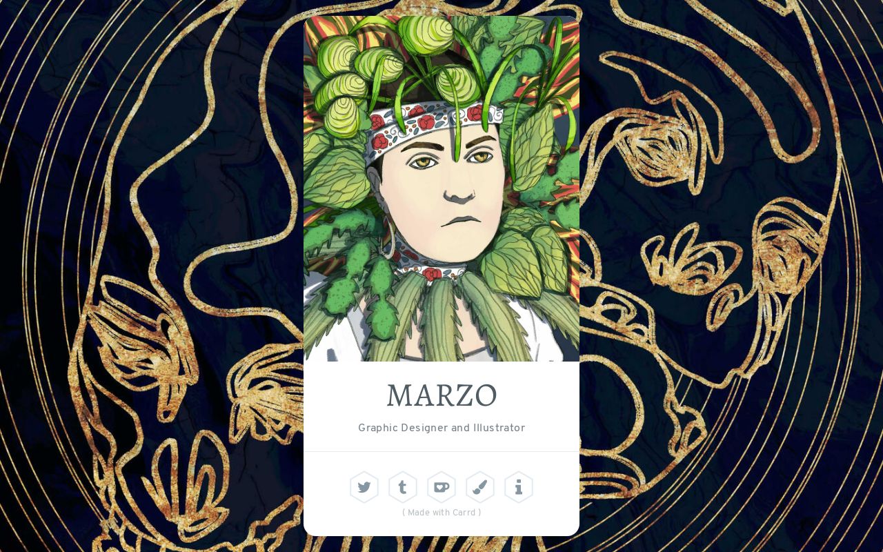 Carrd profile picture for @marzo